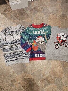 Kids Festive Holiday Sweaters